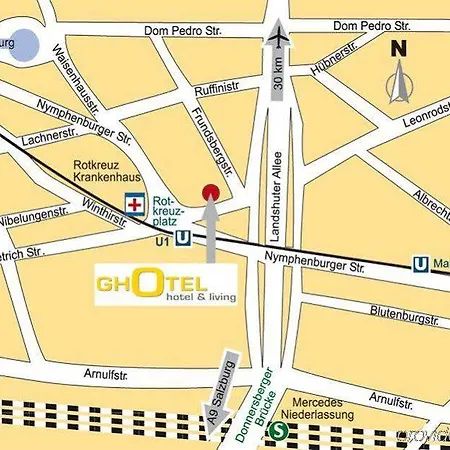 Hotel Ghotel & Living Muenchen-nymphenburg